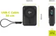 Mobile Origin 10000 mAh MagSafe / Qi2 Powerbank Ingebouwde USB-C Kabel 20W Zwart afbeelding 8
