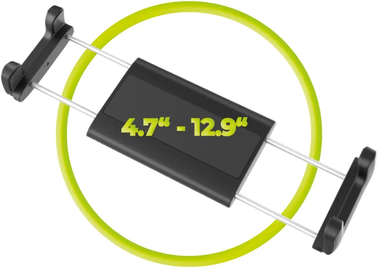 Mobile Origin CA17 Tablet- en Telefoonhouder Auto Hoofdsteun Zwart afbeelding 15