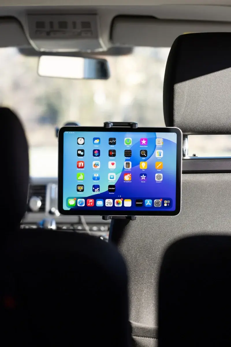 Mobile Origin CA17 Tablet- en Telefoonhouder Auto Hoofdsteun Zwart afbeelding 3