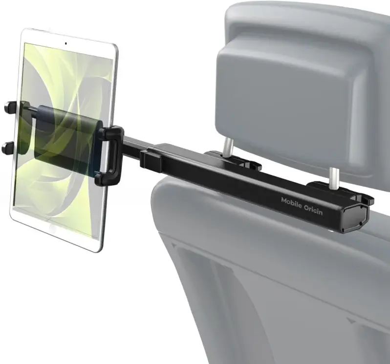 Mobile Origin CA17 Tablet- en Telefoonhouder Auto Hoofdsteun Zwart afbeelding 5