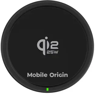Mobile Origin CA24 Qi2 25W Houder MagSafe Draadloze Autolader Zwart afbeelding 5