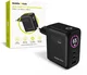 Mobile Origin GaN Snellader 65W met Display 1x USB-A / 2x USB-C PD Zwart afbeelding 1