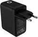 Mobile Origin GaN Snellader 65W met Display 1x USB-A / 2x USB-C PD Zwart afbeelding 14