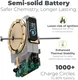 Mobile Origin 10000 mAh MagSafe / Qi2 Powerbank Ingebouwde USB-C Kabel 20W Wit afbeelding 3