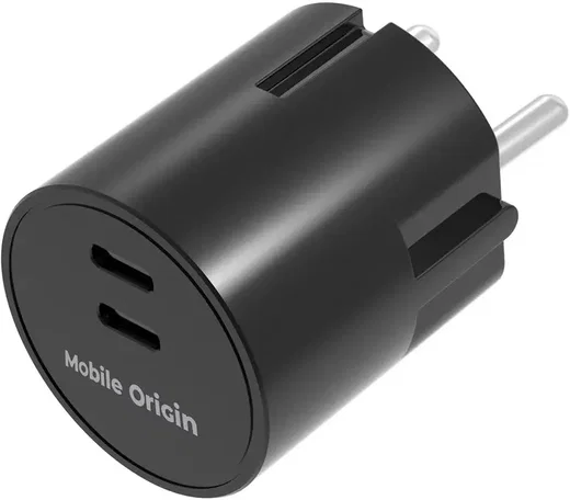 Mobile Origin 30W Dual USB-C Oplader met GaN Technologie & Power Delivery Zwart afbeelding 10