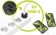 Mobile Origin 30W Dual USB-C Oplader met GaN Technologie & Power Delivery Zwart afbeelding 4
