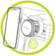 Mobile Origin CA18 Houder MagSafe Draadloze Autolader 15W Zwart afbeelding 17