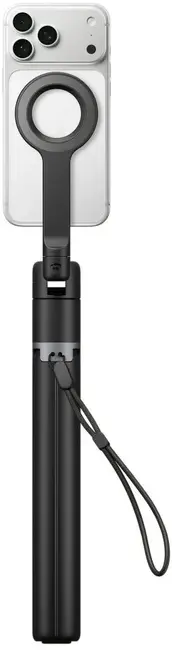 Spigen S582W MagSafe Bluetooth Selfie Stick / Tripod Statief Zwart afbeelding 5