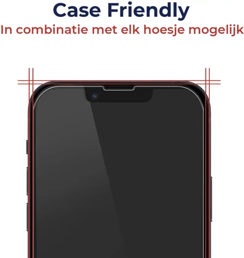 Rosso Apple iPhone 17e / 16e Privacy Glass met Installatietray afbeelding 4