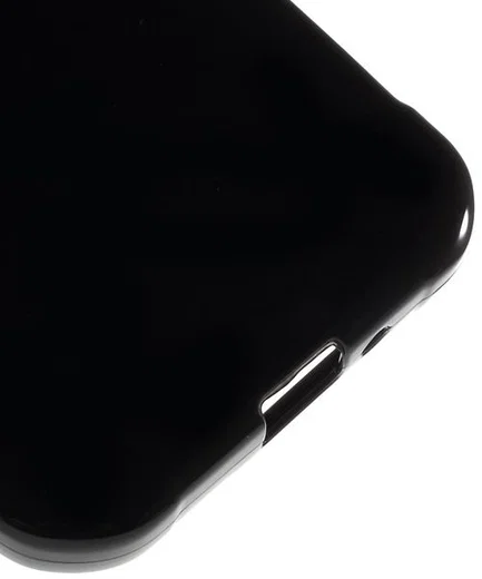 Samsung Galaxy Xcover 3 Glossy TPU Case Zwart afbeelding 5