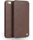 Qialino Leren Flip Hoesje Apple iPhone 6S Coffee afbeelding 1