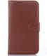 Samsung Galaxy Xcover 3 Litchi Stand Case Bruin afbeelding 2