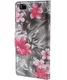 Huawei Ascend P8 Lite Red Flower Wallet Case afbeelding 4