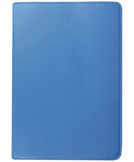 Samsung Galaxy Tab S2 (9.7) Lychee Rotary Stand Case Blauw afbeelding 2