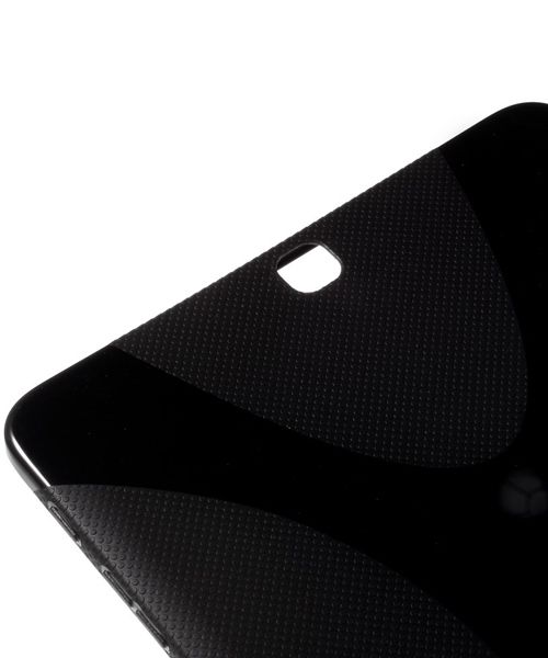 Samsung Galaxy Tab S2 (9.7) X-Shape TPU Case Zwart afbeelding 4