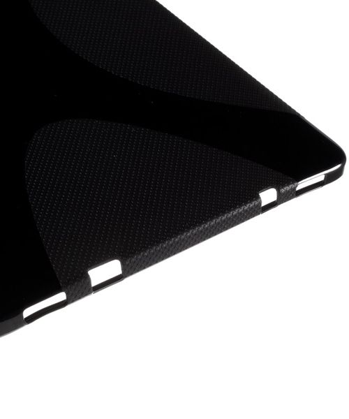 Samsung Galaxy Tab S2 (9.7) X-Shape TPU Case Zwart afbeelding 5