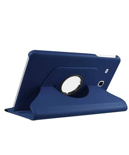 Samsung Galaxy Tab E 9.6 Rotary Stand Cover Blue afbeelding 4