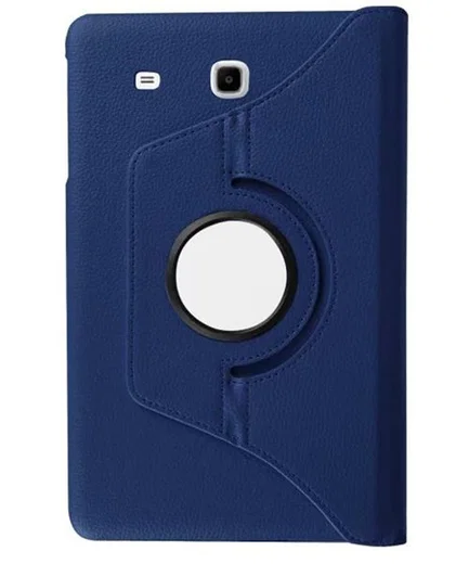Samsung Galaxy Tab E 9.6 Rotary Stand Cover Blue afbeelding 9