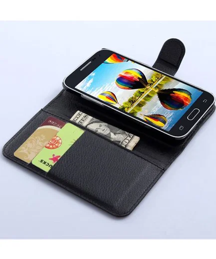 Samsung Galaxy core Prime Litchi Grain Wallet Hoesje afbeelding 5