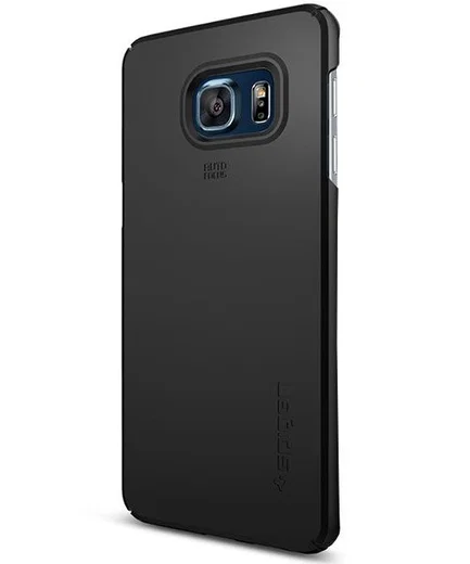 Spigen Thin Fit Case Samsung Galaxy S6 Edge Plus Zwart afbeelding 3