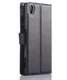 Sony Xperia Z5 Lychee Cover Stand Zwart afbeelding 4