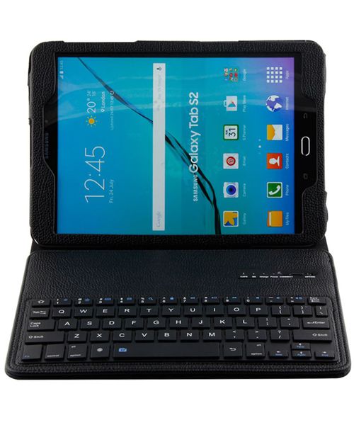 Samsung Galaxy Tab S2 9.7 Hoes met Toetsenbord Zwart afbeelding 1