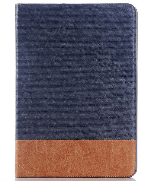 Samsung Galaxy Tab S2 (9.7) Linnen Skin Wallet Case Blauw afbeelding 1