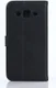 Samsung Galaxy J5 Retro Style Wallet Flip Case Zwart afbeelding 5