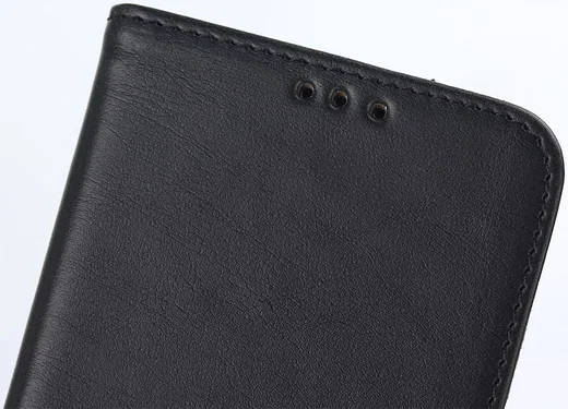 Samsung Galaxy J5 Retro Style Wallet Flip Case Zwart afbeelding 7
