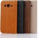 Samsung Galaxy J5 Retro Style Wallet Flip Case Vintage Bruin afbeelding 8