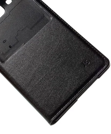 Samsung Galaxy J5 Window View Flip Hoesje Zwart afbeelding 5
