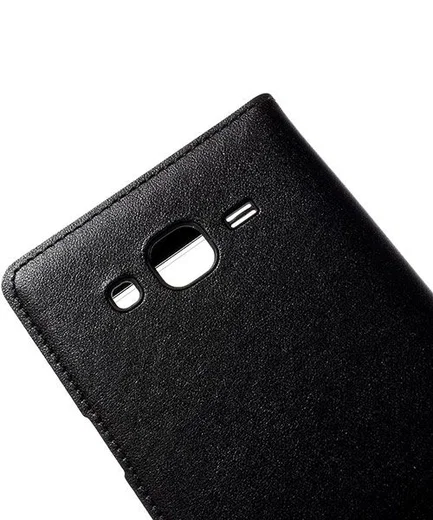 Samsung Galaxy J5 Window View Flip Hoesje Zwart afbeelding 6