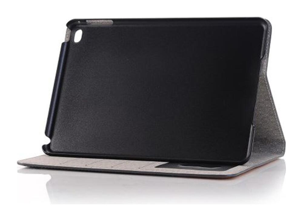 Apple iPad Mini 4 Texture Wallet Book Case Grijs afbeelding 5