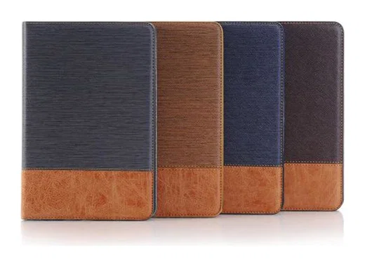 Apple iPad Mini 4 Texture Wallet Book Case Grijs afbeelding 7