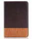Apple iPad Mini 4 Texture Wallet Book Case Coffee afbeelding 1