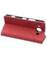 Microsoft Lumia 950 XL Wallet Case Linen Texture Red afbeelding 5