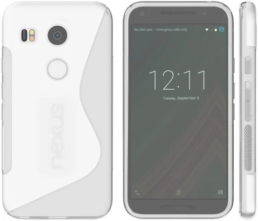 LG Nexus 5X S-Curve TPU Case Grijs afbeelding 4