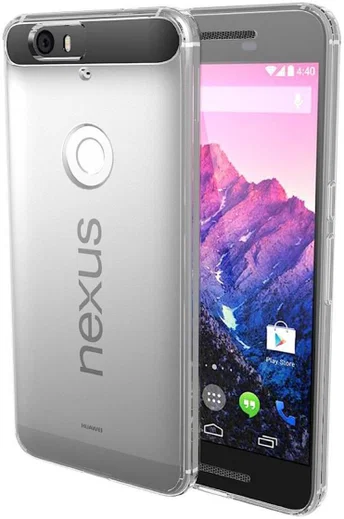 Huawei Nexus 6P Transparante TPU Back Cover afbeelding 4