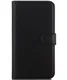 Microsoft Lumia 550 Portemonnee Lychee Leer Case Zwart afbeelding 2