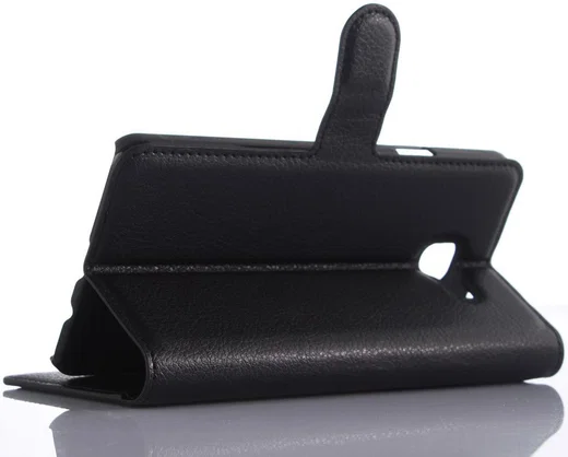 Samsung Galaxy A5 (2016) Lychee Portemonnee Case Zwart afbeelding 8