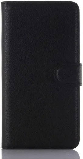 Samsung Galaxy A5 (2016) Lychee Portemonnee Case Zwart afbeelding 5