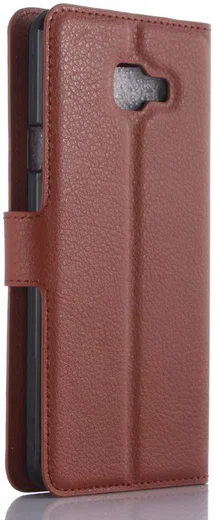 Samsung Galaxy A5 (2016) Lychee Portemonnee Case Bruin afbeelding 6