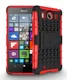 Microsoft Lumia 950 Hybrid Kickstand Back Cover Rood afbeelding 2