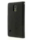 Samsung Galaxy S5 Mercury Fancy Diary Wallet Case Zwart afbeelding 2