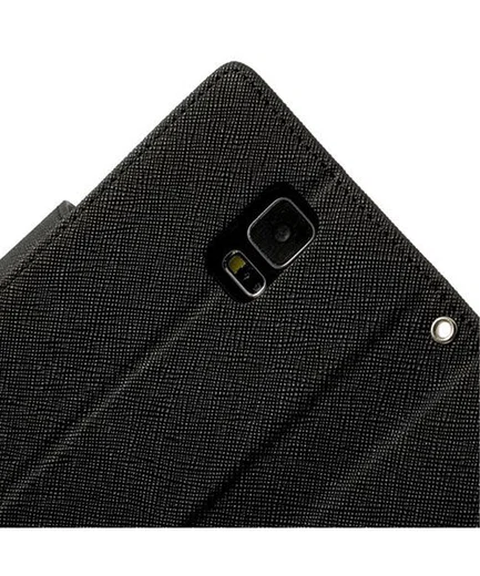 Samsung Galaxy S5 Mercury Fancy Diary Wallet Case Zwart afbeelding 8
