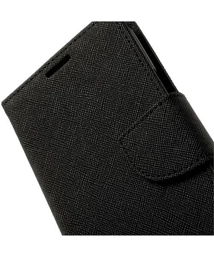 Samsung Galaxy S5 Mercury Fancy Diary Wallet Case Zwart afbeelding 9