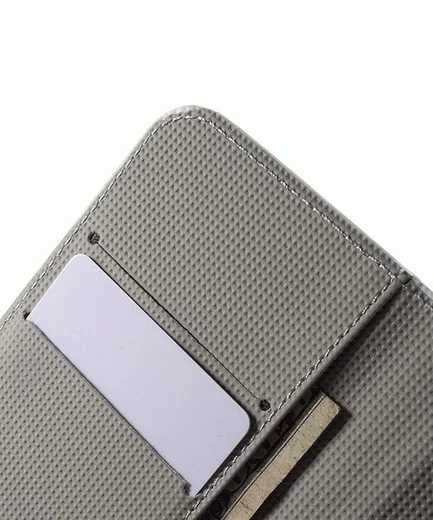 Samsung Galaxy Core Prime (VE) Print Portemonnee Hoesje Blue Butterfly afbeelding 6