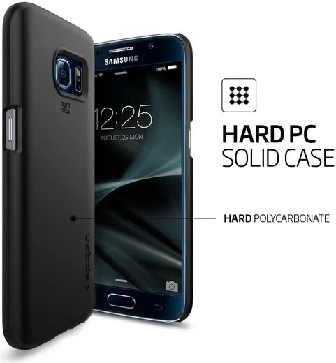 Spigen Thin Fit Case Samsung Galaxy S7 Zwart afbeelding 2