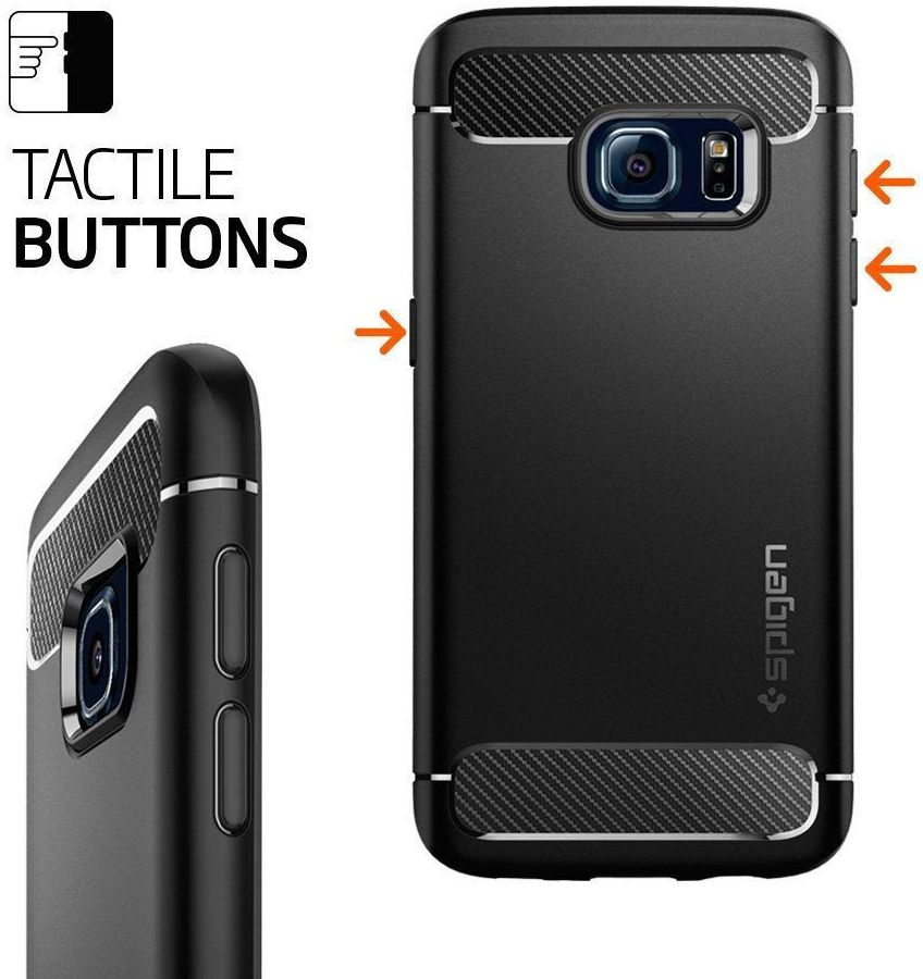 Spigen Rugged Armor Samsung Galaxy S7 Hoesje Back Cover Zwart afbeelding 7
