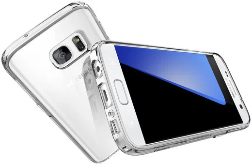 Spigen Ultra Hybrid Case Samsung Galaxy S7 Crystal Clear afbeelding 9